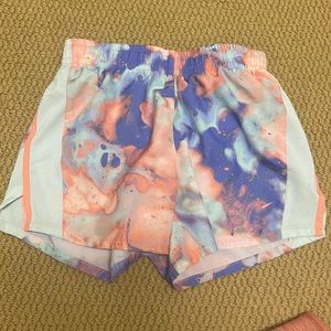 Multicolor Nike Dri-Fit Girls Shorts